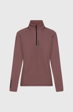 DamesFWC'Cruz Jack's Polartec® fleecetrui met halve rits| Paars