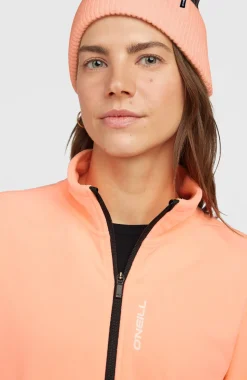 DamesFWC'Cruz Jack's Polartec® fleecevest met volledige rits| Oranje