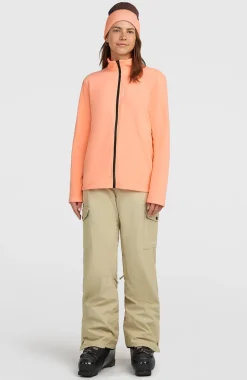 DamesFWC'Cruz Jack's Polartec® fleecevest met volledige rits| Oranje