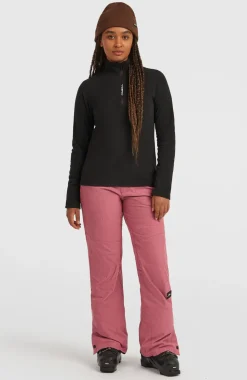 DamesFWC'Cruz Jack's Polartec® fleecetrui met halve rits| Zwart