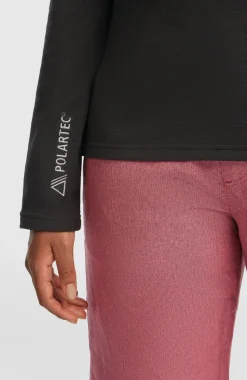DamesFWC'Cruz Jack's Polartec® fleecetrui met halve rits| Zwart