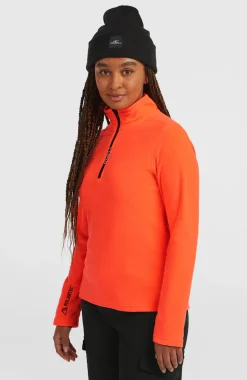 DamesFWC'Cruz Jack's Polartec® fleecetrui met halve rits| Rood