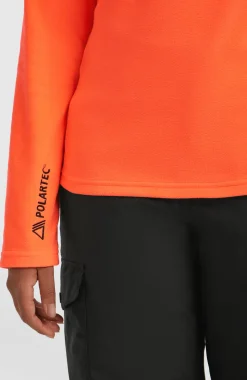 DamesFWC'Cruz Jack's Polartec® fleecetrui met halve rits| Rood