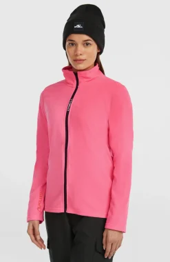 DamesFWC'Cruz Jack's Polartec® fleecevest met volledige rits| Roze