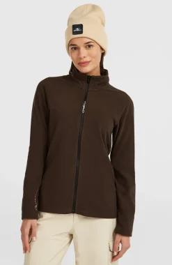 DamesFWC'Cruz Jack's Polartec® fleecevest met volledige rits| Bruin