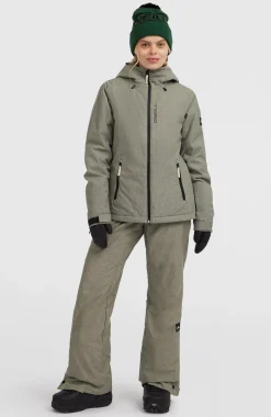 DamesFWC'Cruz Melange wintersportjas| Beige