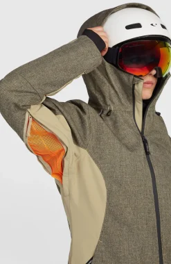 DamesFWC'Cruz Melange wintersportjas| Beige