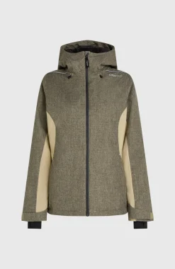 DamesFWC'Cruz Melange wintersportjas| Beige