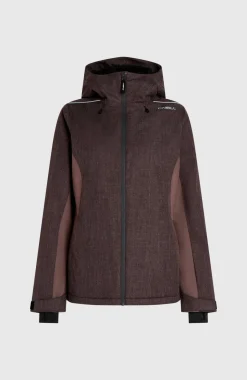 DamesFWC'Cruz Melange wintersportjas| Paars