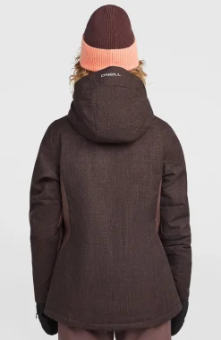 DamesFWC'Cruz Melange wintersportjas| Paars