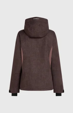 DamesFWC'Cruz Melange wintersportjas| Paars