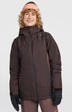 DamesFWC'Cruz Melange wintersportjas| Paars