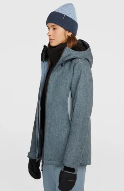 DamesFWC'Cruz Melange wintersportjas| Blauw
