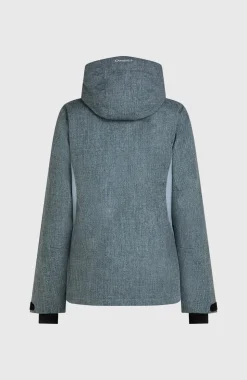 DamesFWC'Cruz Melange wintersportjas| Blauw