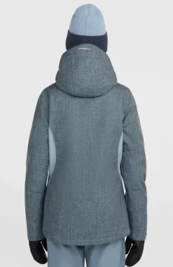 DamesFWC'Cruz Melange wintersportjas| Blauw