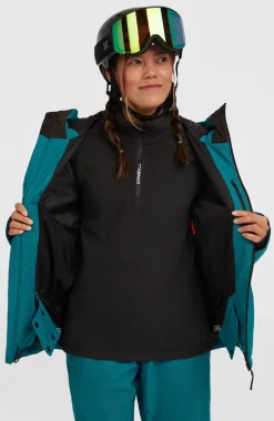 DamesFWC'Cruz Melange wintersportjas| Blauw