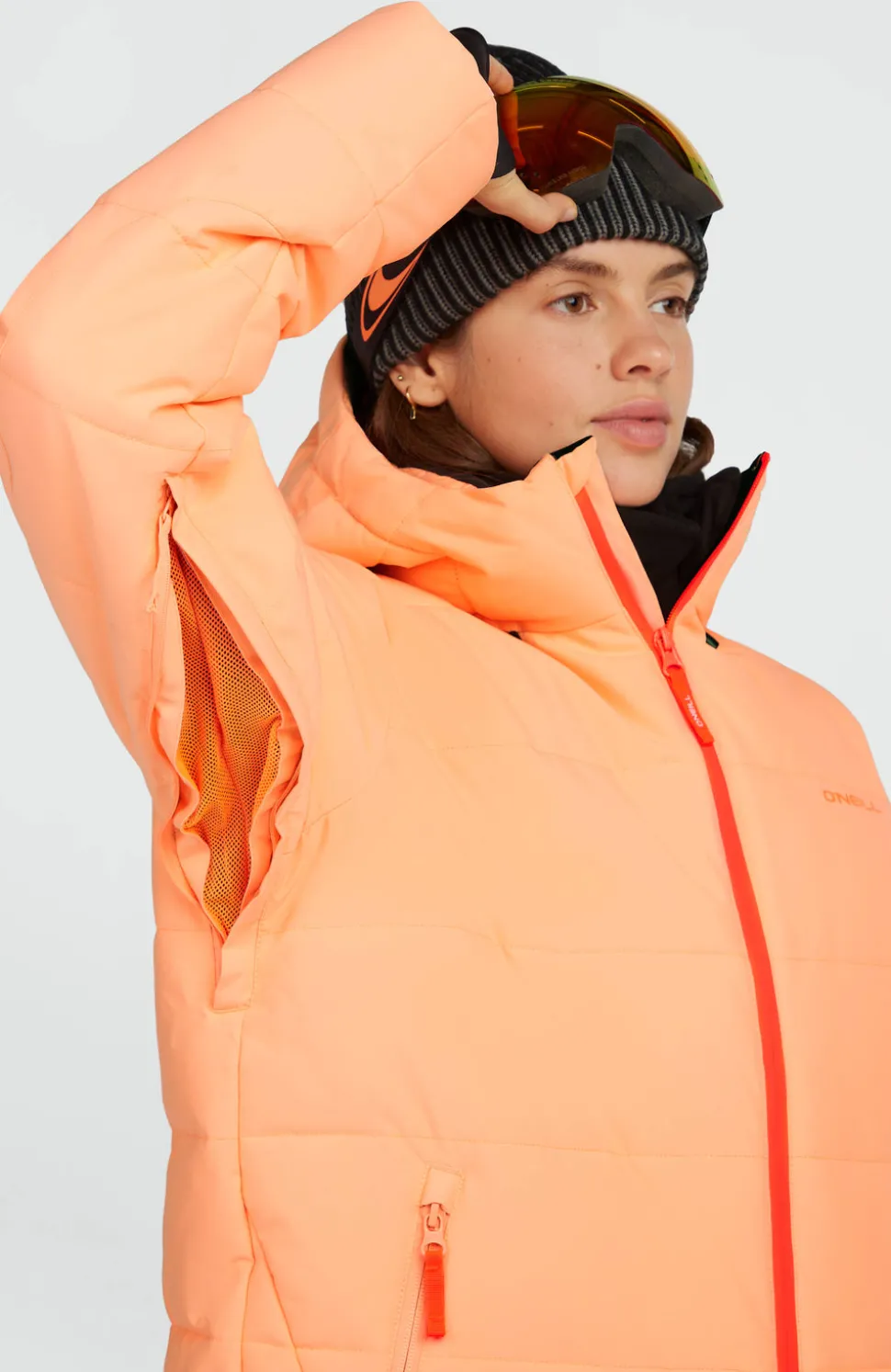 DamesFWC'Cruz Puffer wintersportjas| Oranje