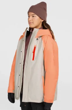 DamesFWC'Cruz Raglan wintersportjas| Oranje Mix