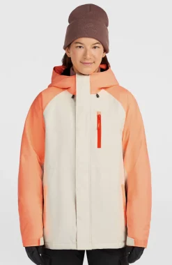 DamesFWC'Cruz Raglan wintersportjas| Oranje Mix