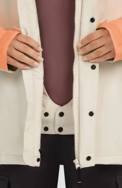 DamesFWC'Cruz Raglan wintersportjas| Oranje Mix