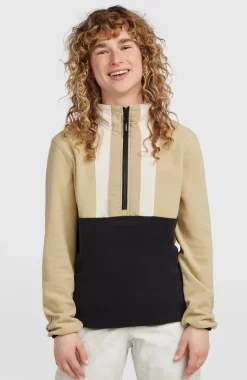 DamesFWC'Cruz Triple Polartec® fleecetrui met halve rits| Beige Mix