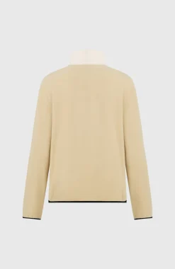 DamesFWC'Cruz Triple Polartec® fleecetrui met halve rits| Beige Mix