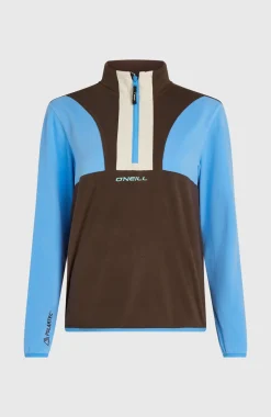 DamesFWC'Cruz Triple Polartec® fleecetrui met halve rits| Blauw Mix