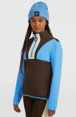 DamesFWC'Cruz Triple Polartec® fleecetrui met halve rits| Blauw Mix