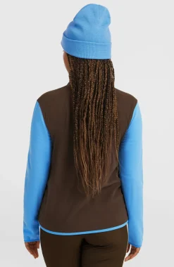 DamesFWC'Cruz Triple Polartec® fleecetrui met halve rits| Blauw Mix