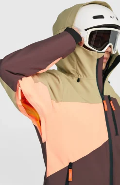 DamesFWC'Cruz Triple wintersportjas| Beige Mix