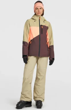 DamesFWC'Cruz Triple wintersportjas| Beige Mix