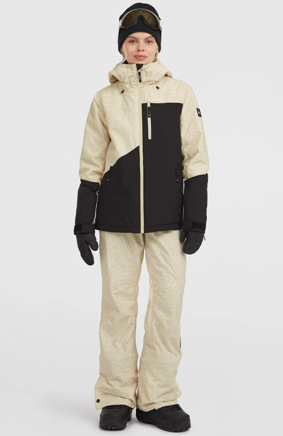 DamesFWC'Cruz Triple wintersportjas| Beige