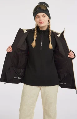 DamesFWC'Cruz Triple wintersportjas| Beige