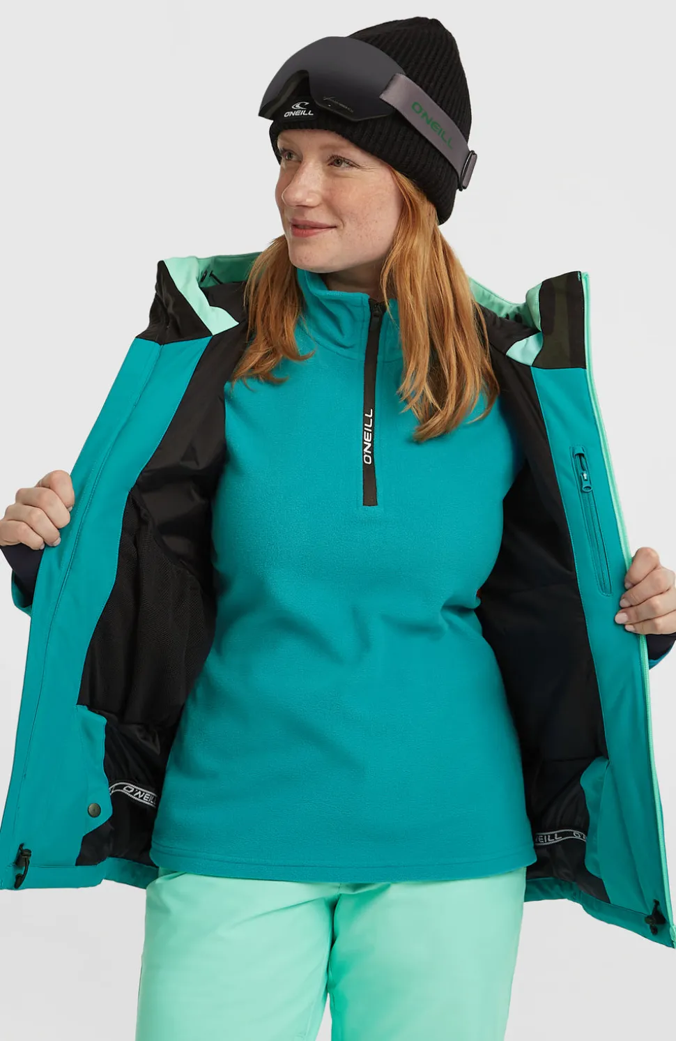 DamesFWC'Cruz Triple wintersportjas| Groen Mix
