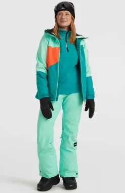 DamesFWC'Cruz Triple wintersportjas| Groen Mix