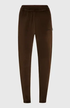 DamesFWC'Cruz Velour joggingbroek| Bruin