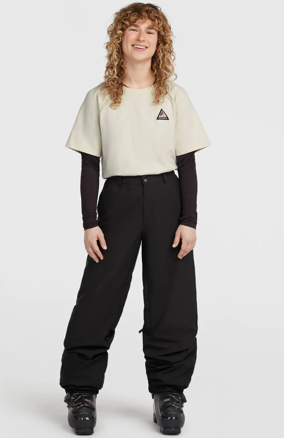 DamesFWC Oversized wintersportbroek| Zwart