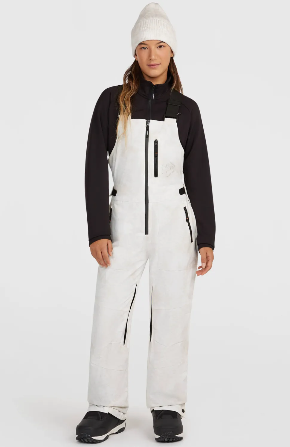 DamesFWC'Peak Bib wintersportbroek| Wit