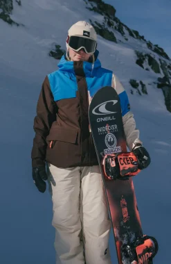 DamesFWC'Peak Pro wintersportjas| Blauw Mix