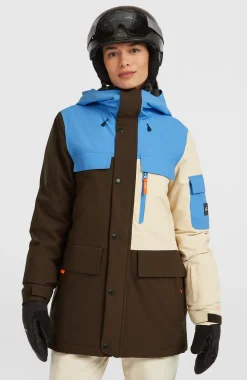 DamesFWC'Peak Pro wintersportjas| Blauw Mix