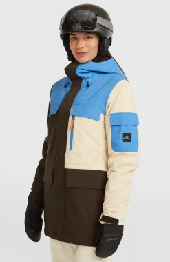 DamesFWC'Peak Pro wintersportjas| Blauw Mix