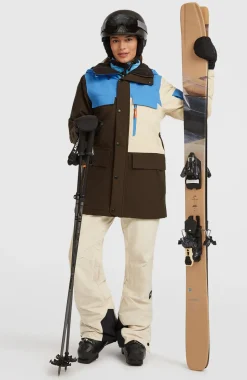 DamesFWC'Peak Pro wintersportjas| Blauw Mix