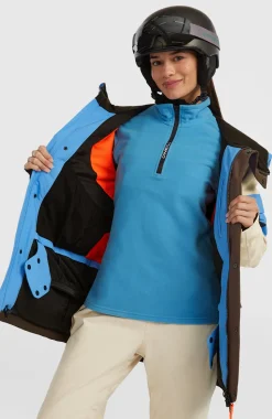 DamesFWC'Peak Pro wintersportjas| Blauw Mix