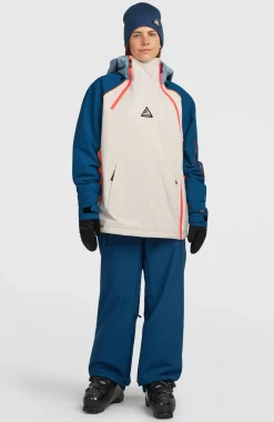 DamesFWC'Play Asymmetric wintersportjas| Blauw Mix
