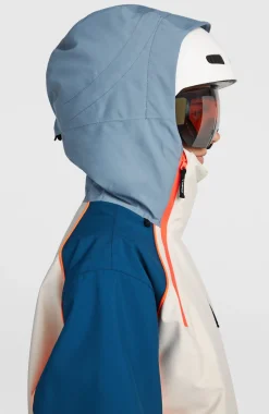 DamesFWC'Play Asymmetric wintersportjas| Blauw Mix