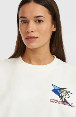 DamesFWC'Play Crew sweater| Wit