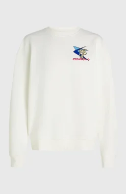 DamesFWC'Play Crew sweater| Wit