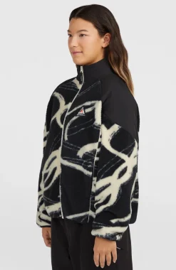 DamesFWC'Play Hyperfleece trui met volledige rits| Wit