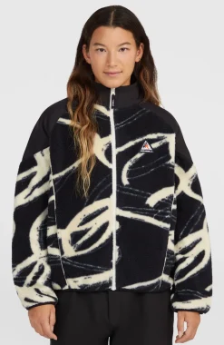 DamesFWC'Play Hyperfleece trui met volledige rits| Wit