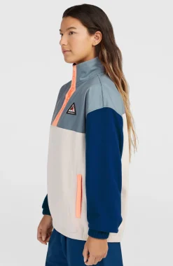 DamesFWC'Play Polartec® fleecetrui met halve rits| Blauw Mix